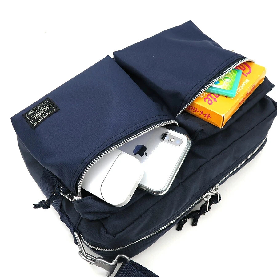 Yoshida Bag PORTER Force Shoulder Bag S Navy 855-05457 Japan New