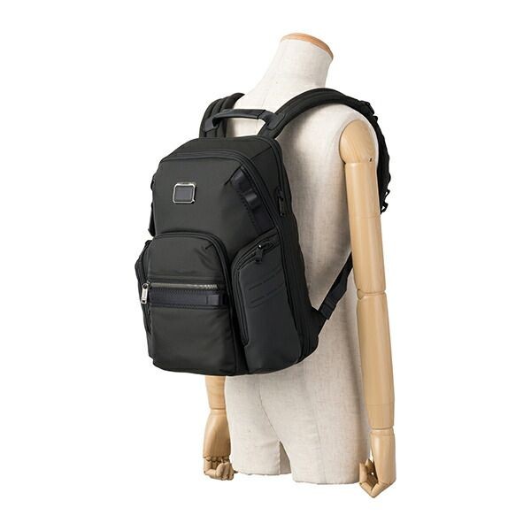 New TUMI Backpack Alpha Bravo Black