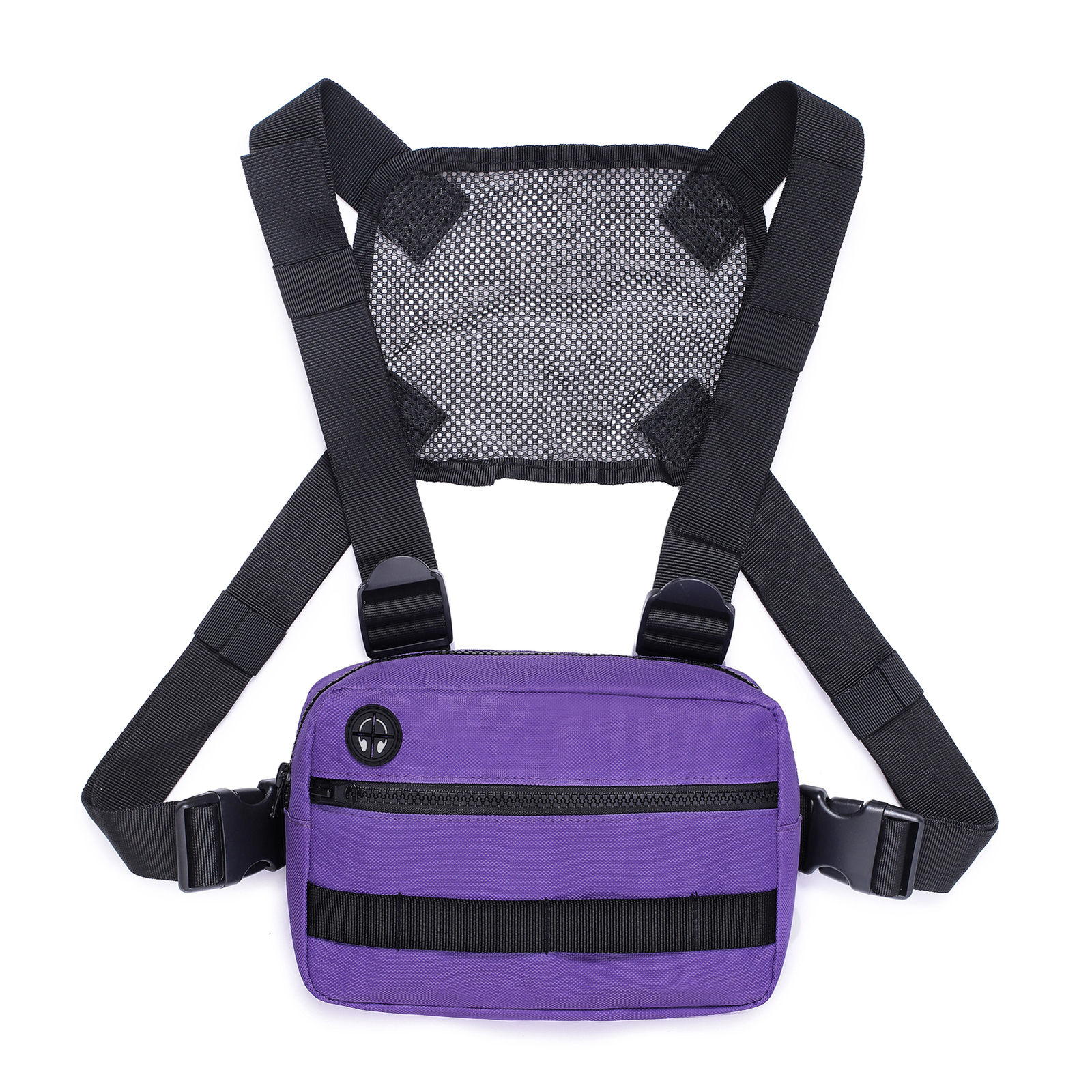 Multi-function Chest Pack Men Chest Bag Outdoor Cycling Hiking Running Vest Bag