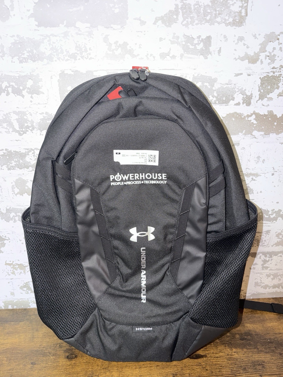 NEW! Under Armour Castlerock Backpack Book Bag – black – see photos