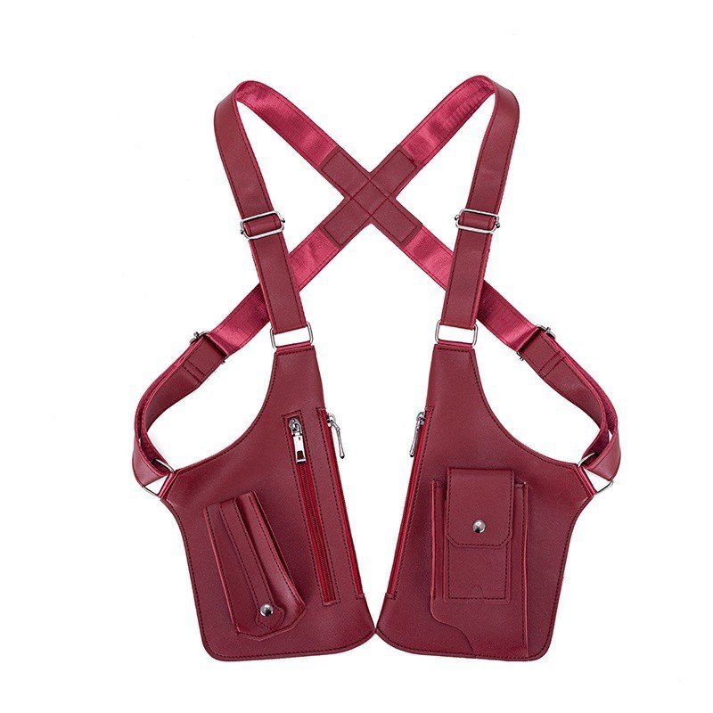 Shoulder Bag, Premium Leather Adjustable Underarm Shoulder Bag for Men