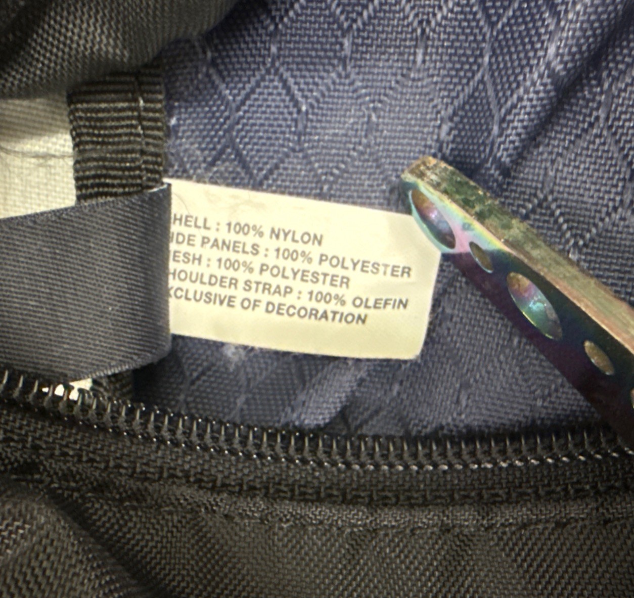 GAP Surf Backpack 2004 Blue Red Cinch Bag Y2K Gorpcore Mesh Beach Gear Pack