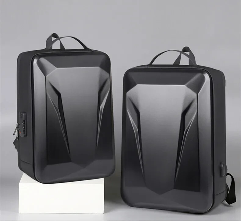 Men’s E-Sports Hard Shell Backpack 15.6 /18 Inch Anti-theft Lock Waterproof