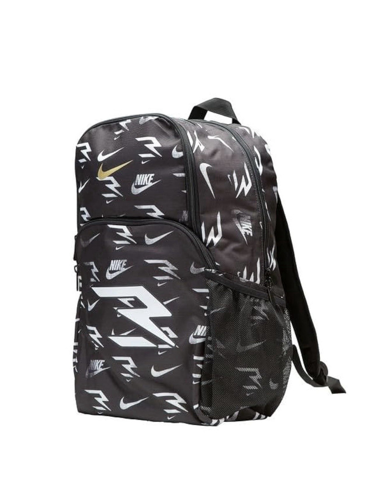 Nike 3 Brand Graphic Print Backpack Laptop Sleeves Organizer Pockets 9AT012