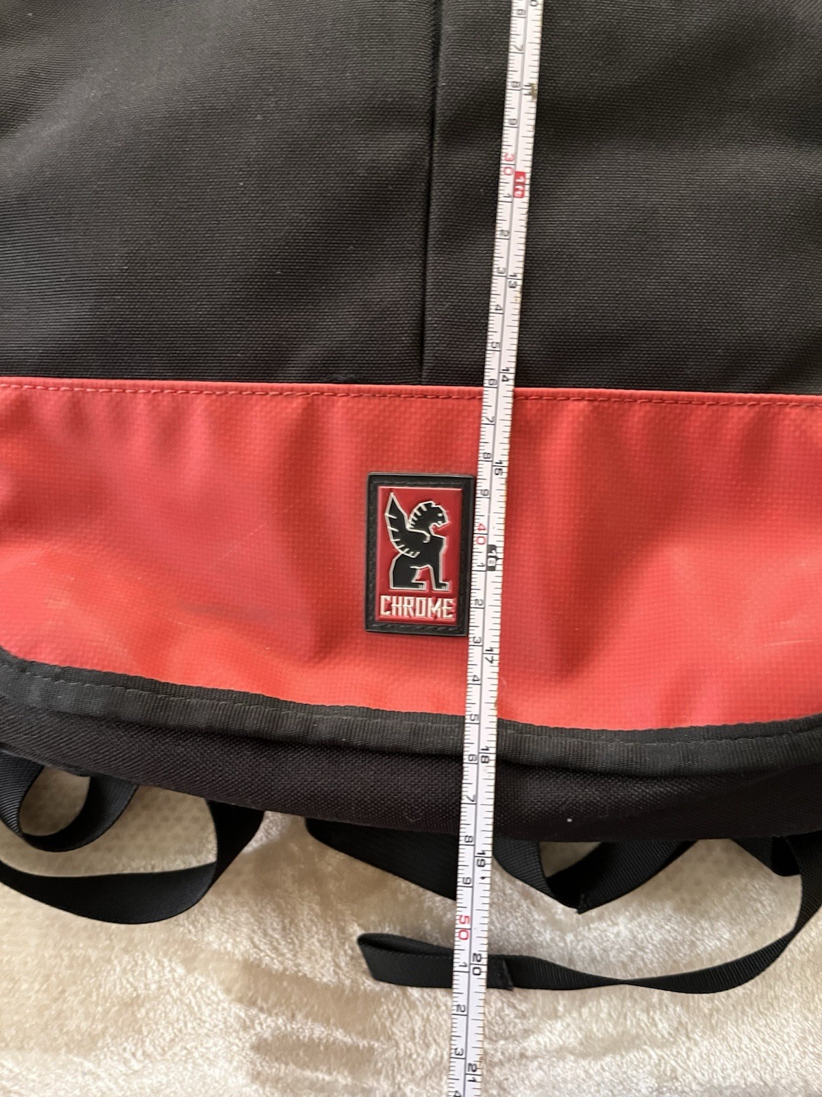 Chrome Industries Laptop Backpack – Black & Red