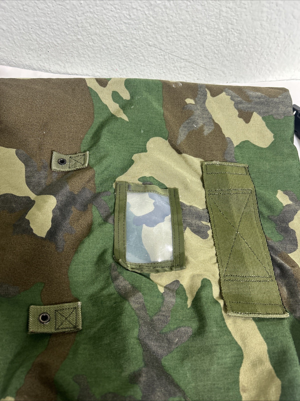 Unbranded Camo Rucksack Fold over Hook Loop 25x8x6