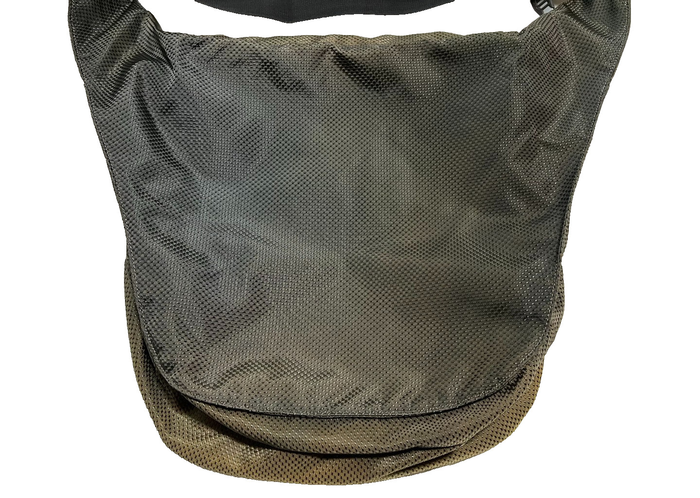 TUMI T2 Olive Green Technical Shoulder Bag Messenger Style A4 Minimal