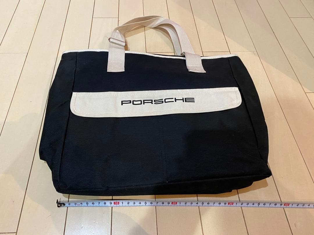 Porsche Cooler Bag Novelty Dealer Gift Used Tote Large Size Approx 36x30x10cm