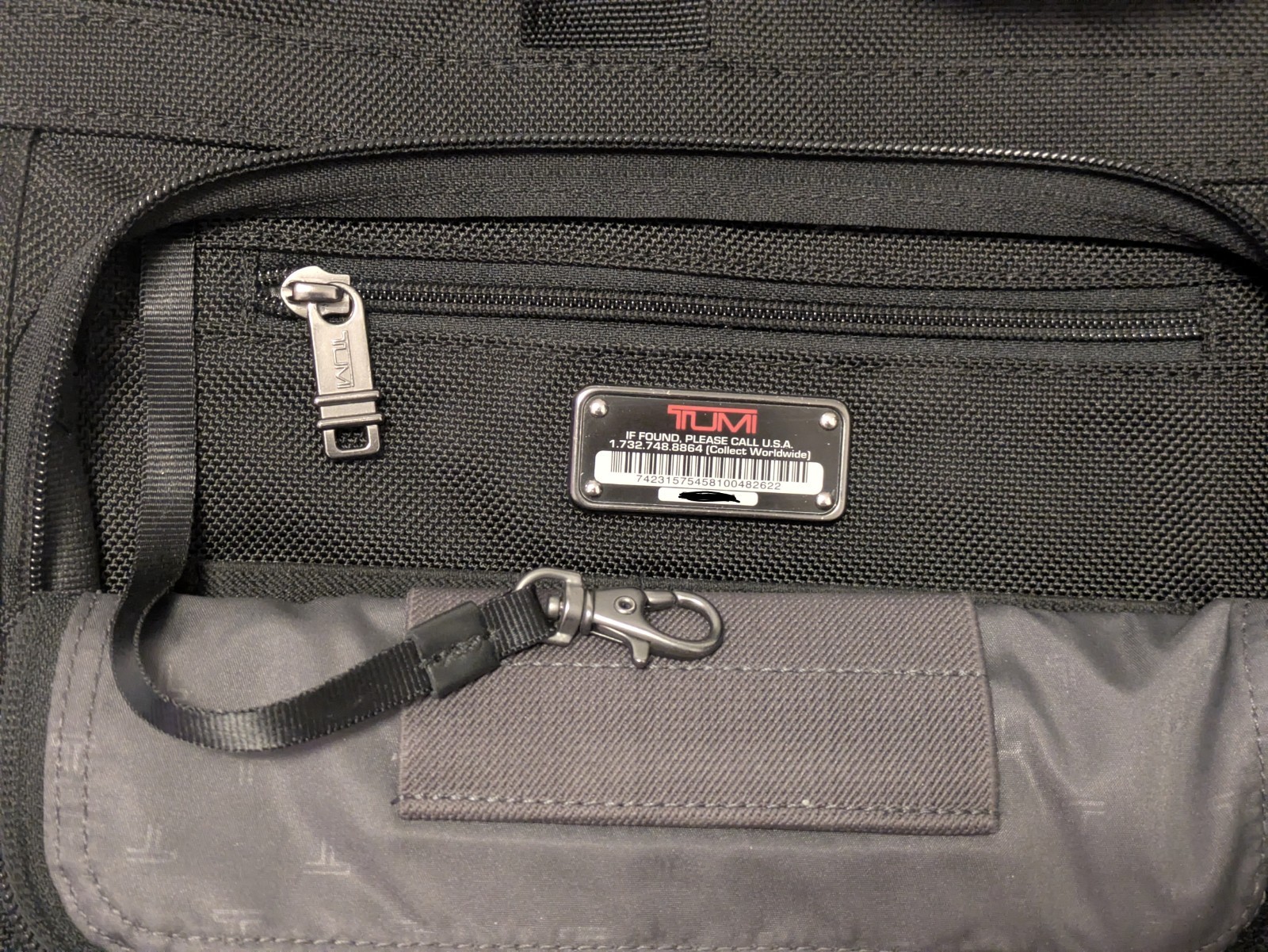 Tumi Alpha Ballistic Nylon Laptop Briefcase Carry Top Handle Shoulder Strap