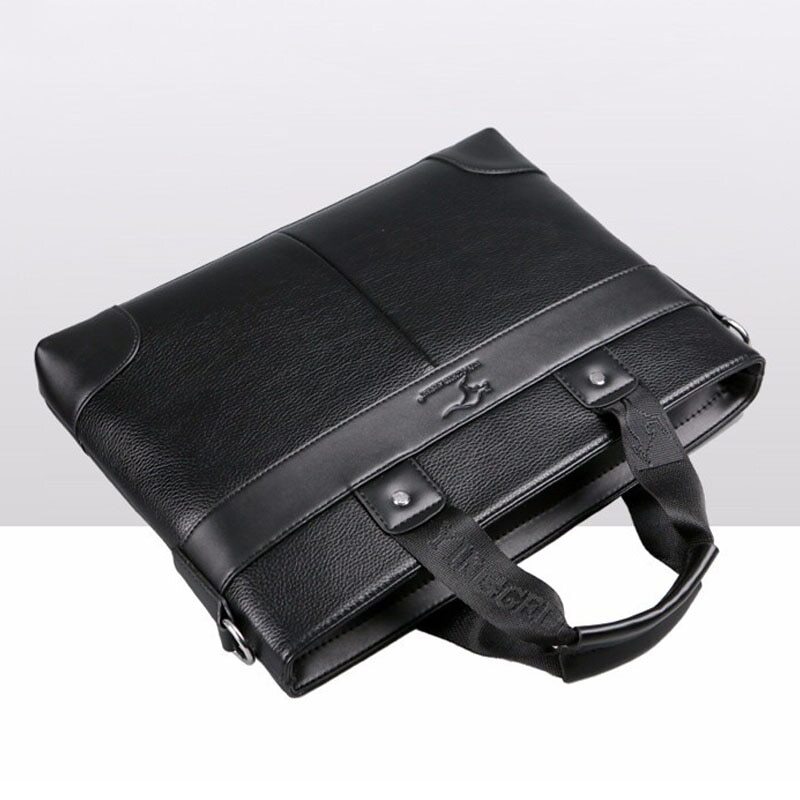 New Mens Briefcase Leather Business Totes Messenger Bag Laptop Handbag