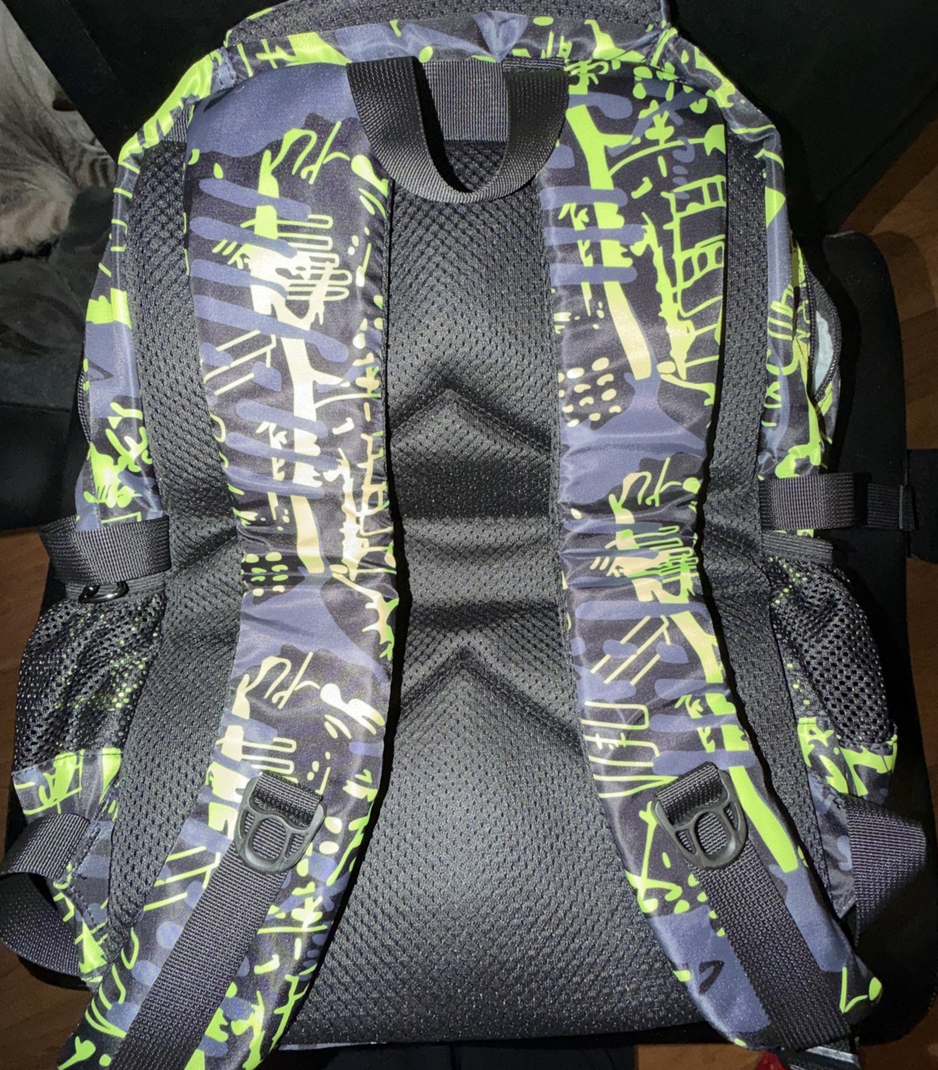 School Backpack for Boys Backpacks black/green Bookbag