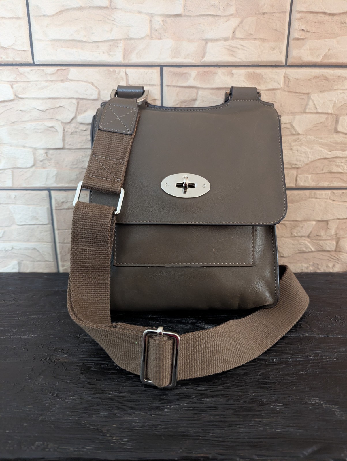 Vintage Mulberry Antony Small Messenger Bag Leather Crossbody – Unisex