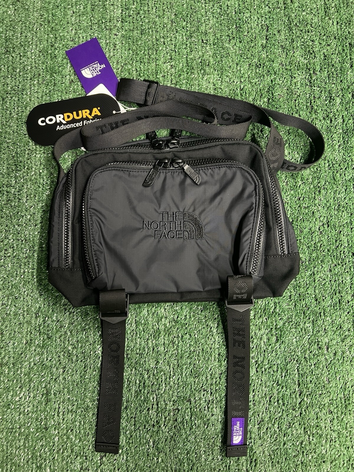 The North Face Purple Label Japan Cordura Nylon Black Shoulder Bag