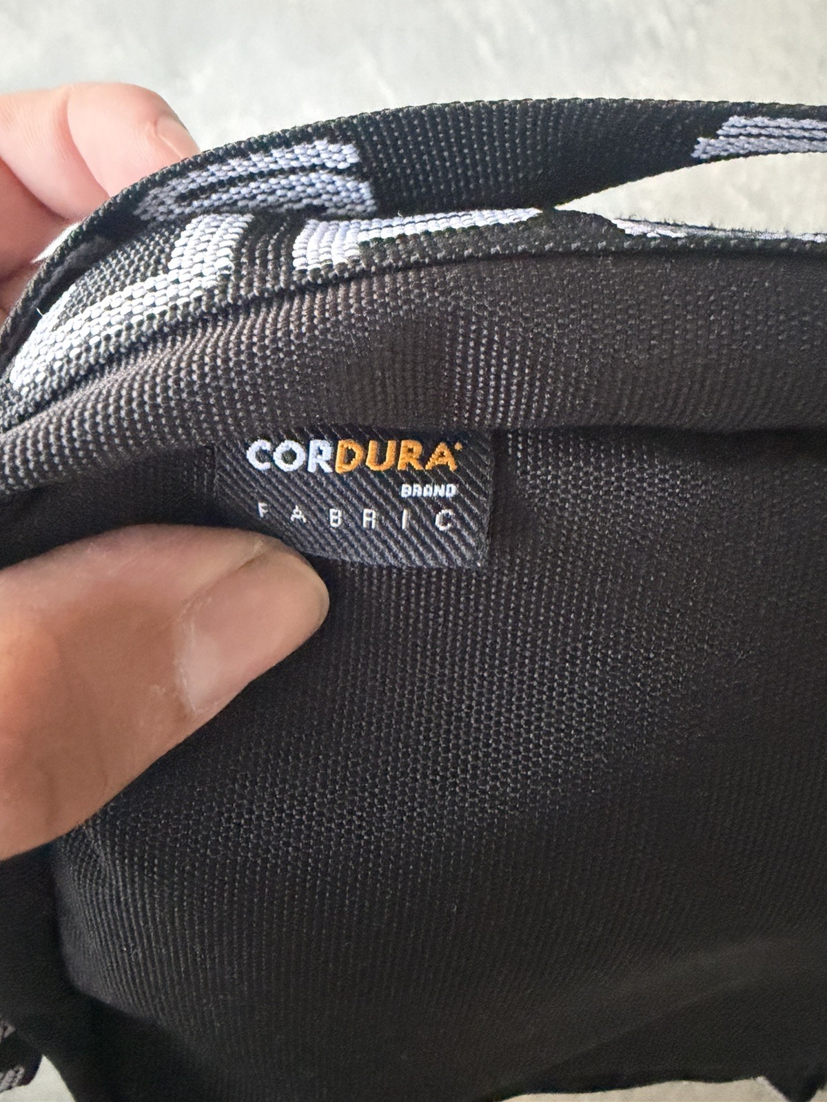 Supreme SS18 Black Nylon Adjustable Shoulder Bag