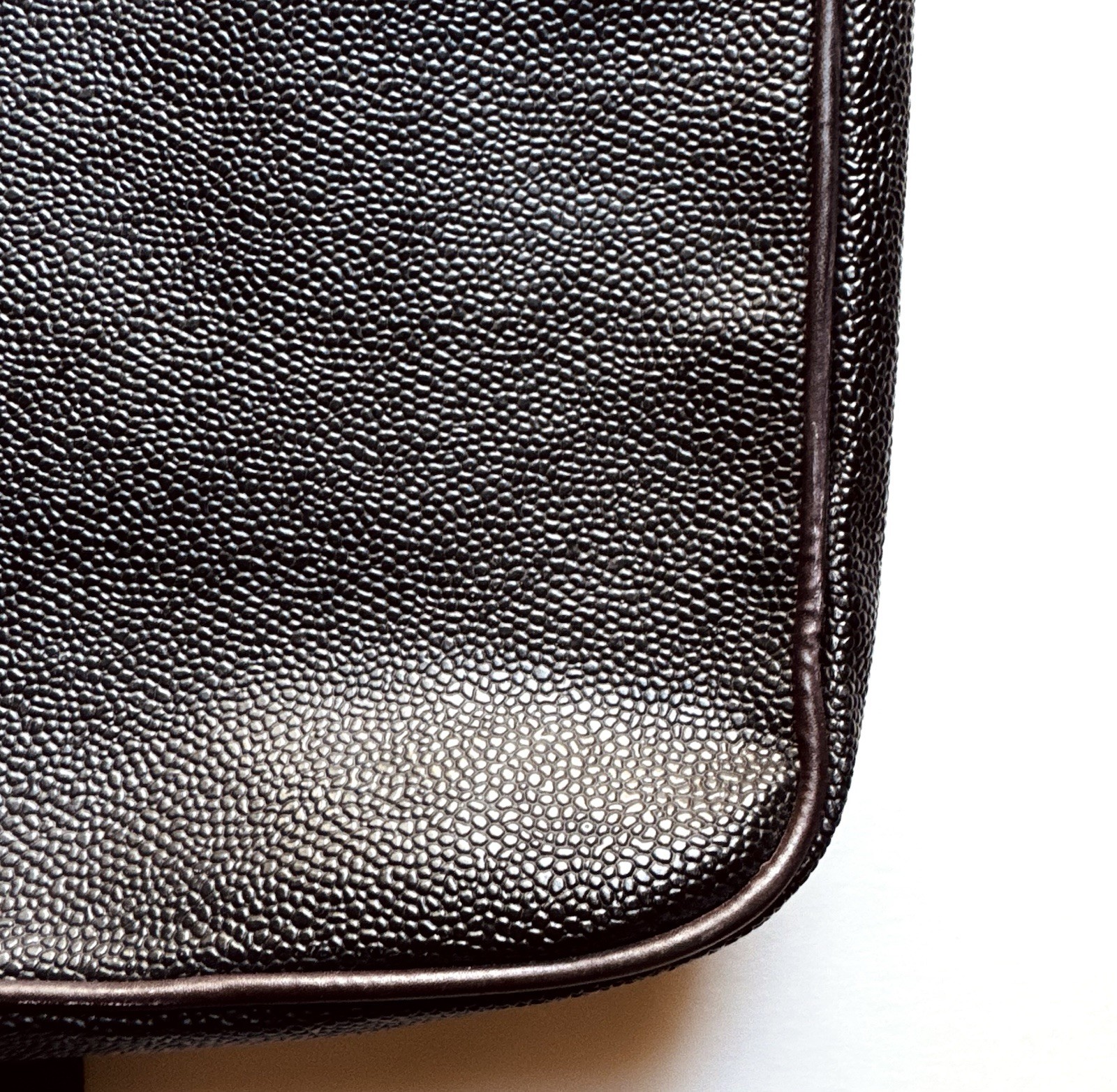 Mulberry Large Scotchgrain & Leather Mens Unisex Crossbody Satchel Messenger Bag