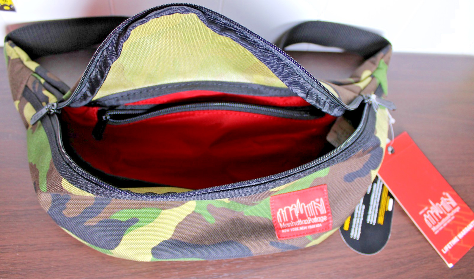 Manhattan Portage Brooklyn Bridge Waist Bag Fanny Pack CAMO Retail $45