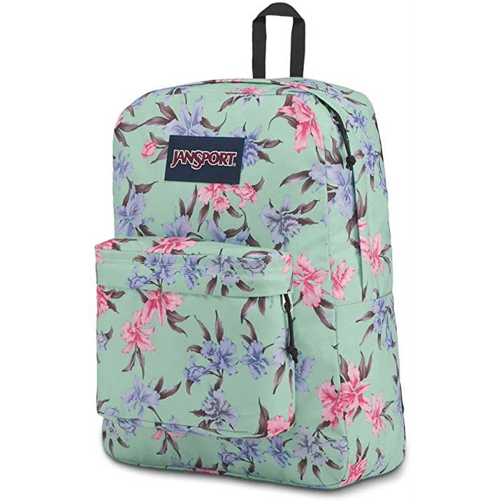 JanSport Superbreak Backpack, Vintage Irises, 600 Denier Polyester