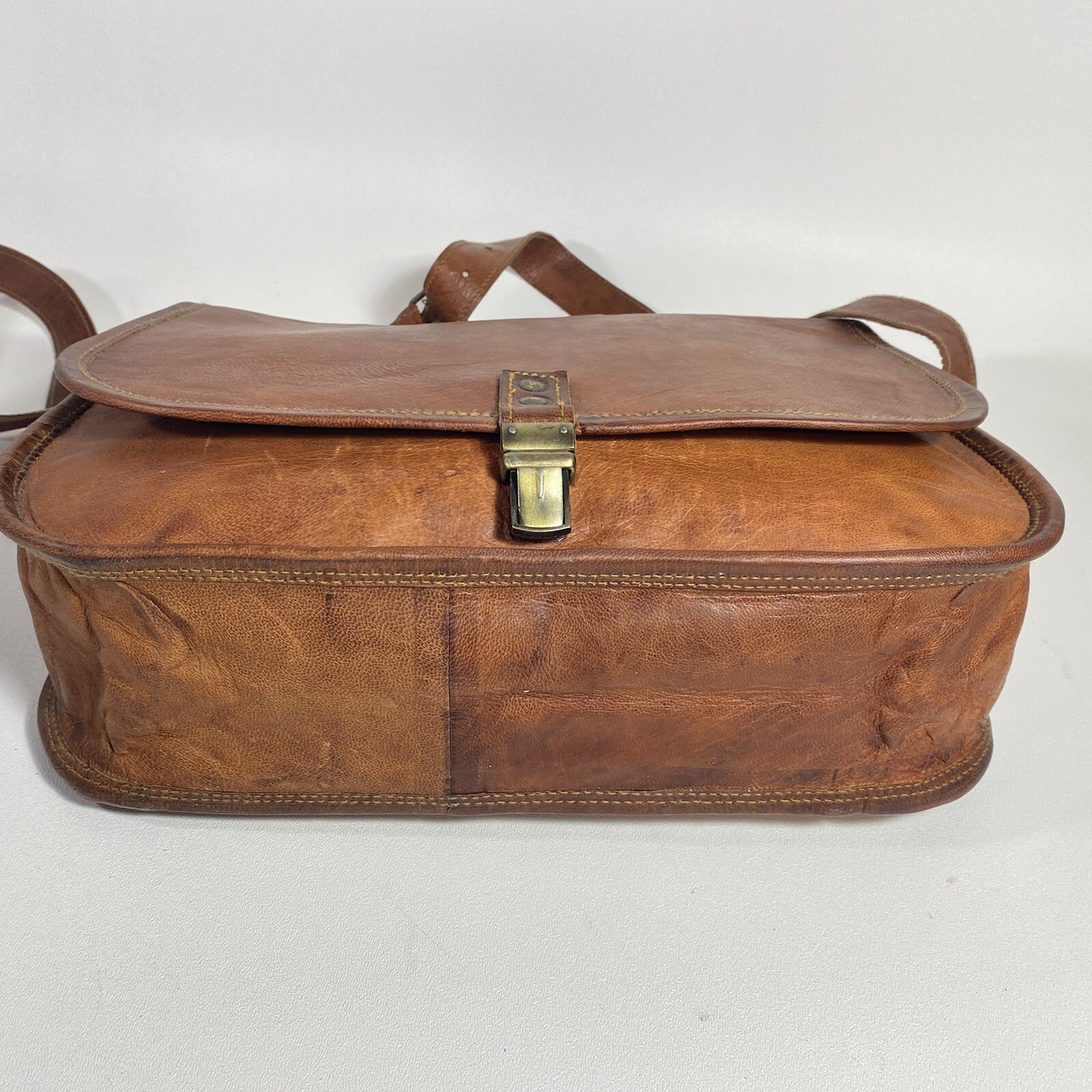 #Authentic KOMAL’S PASSION LEATHER Crossbody Messenger Breifcase