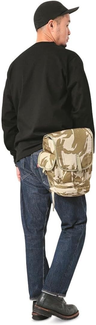 British Army Field Pack DPM Desert Respirator Gas Mask Bag 4240-99-800-9601
