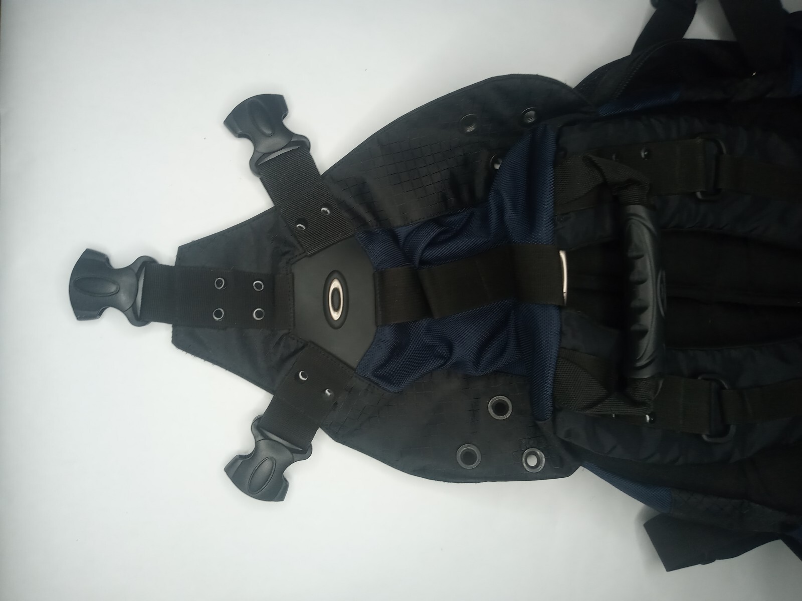 Oakley Icon Black blue Backpack Hiking Motorcycle tactical Rare