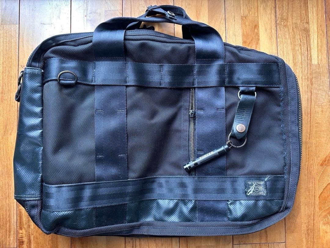 Porter Yoshida HEAT 3Way Briefcase Backpack Flashlight Japan USA Seller