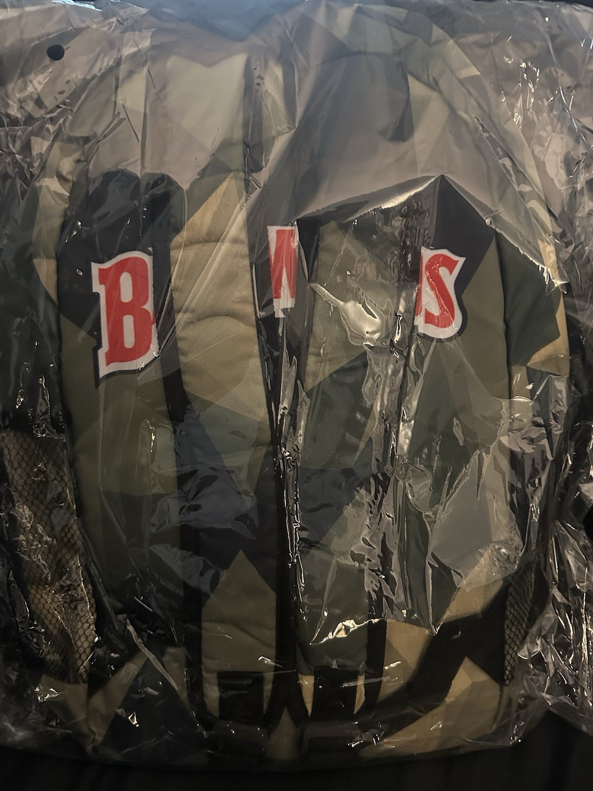 Backwoods Camo Print Backpack, Adjustable Straps LIMITED EDITION