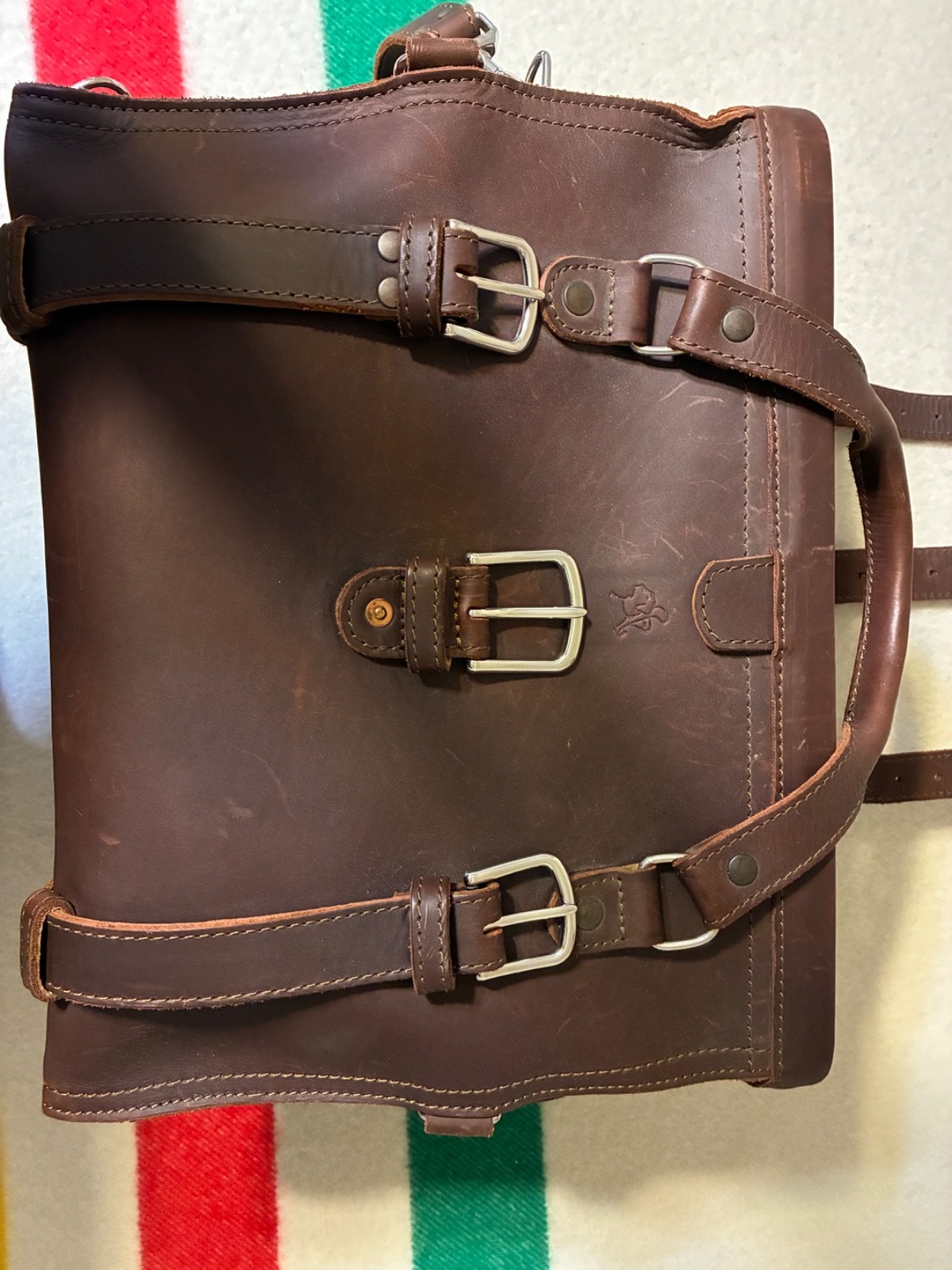 Used Saddleback Leather Doctor Bag – Discontinued Model – Chestnut