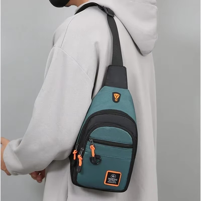 Bandolera De Viaje Para Hombre Bolsa De Pecho Oficina Casual Mochila Impermeable