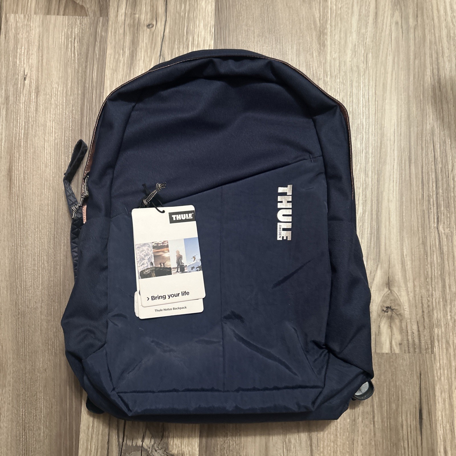 Thule Sweden Notus Backpack Dark Blue Laptop Travel Work School Commuter 20 L