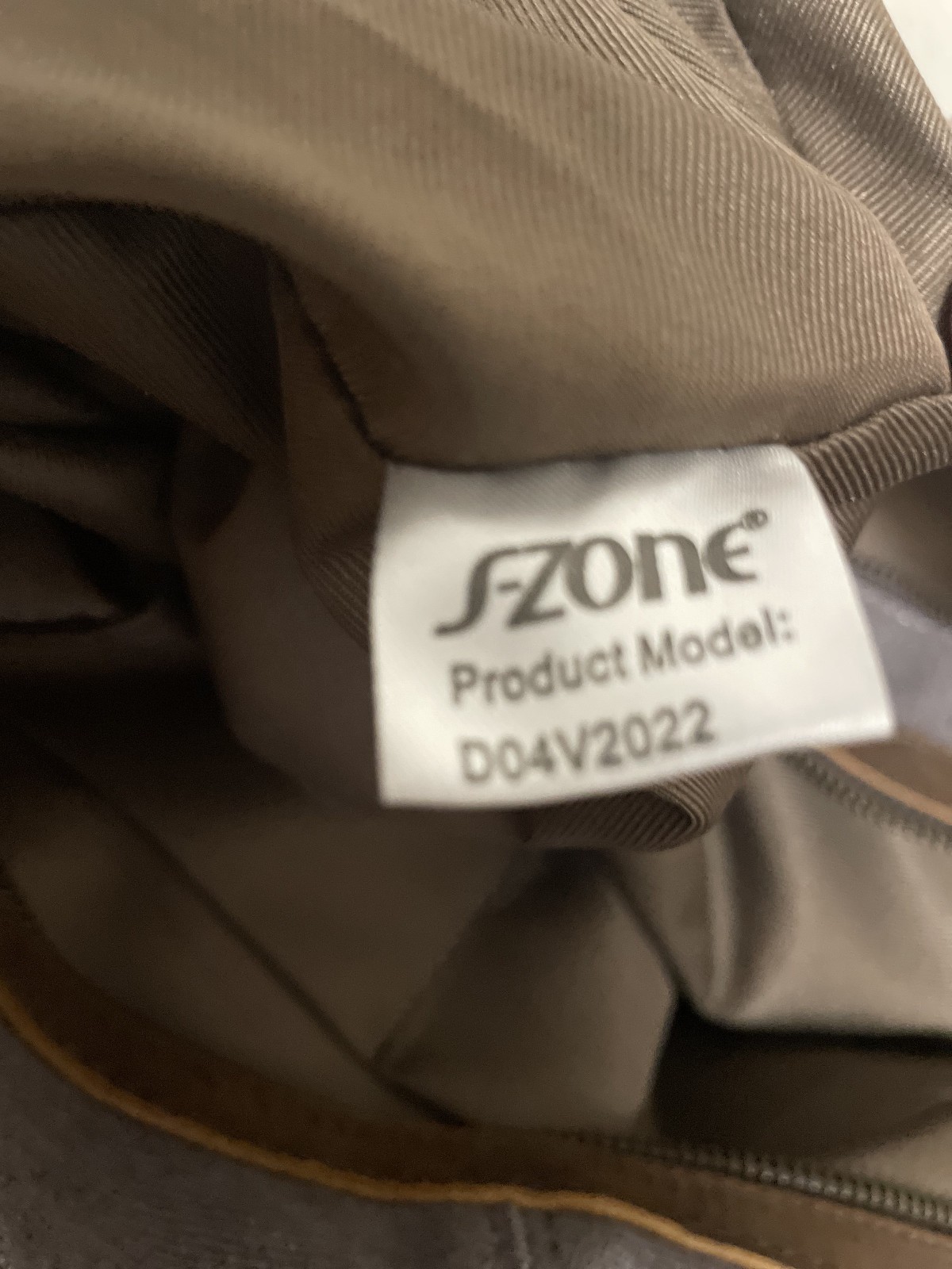 S-Zone D04V2022 Travel Weekender Duffle Bag Gym Western Canvas Leather Nice!