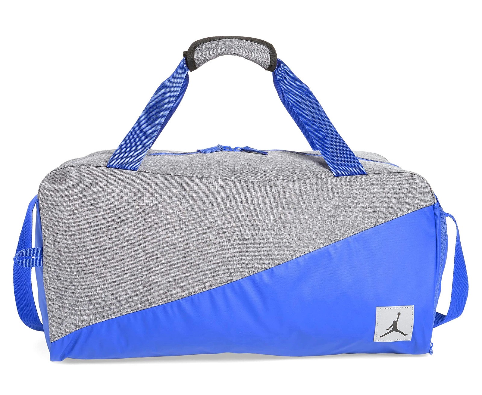 Nike Air Jordan Jumpman Duffel Bag Blue Pure Platinum Shoe Pocket 8A0083 U5H