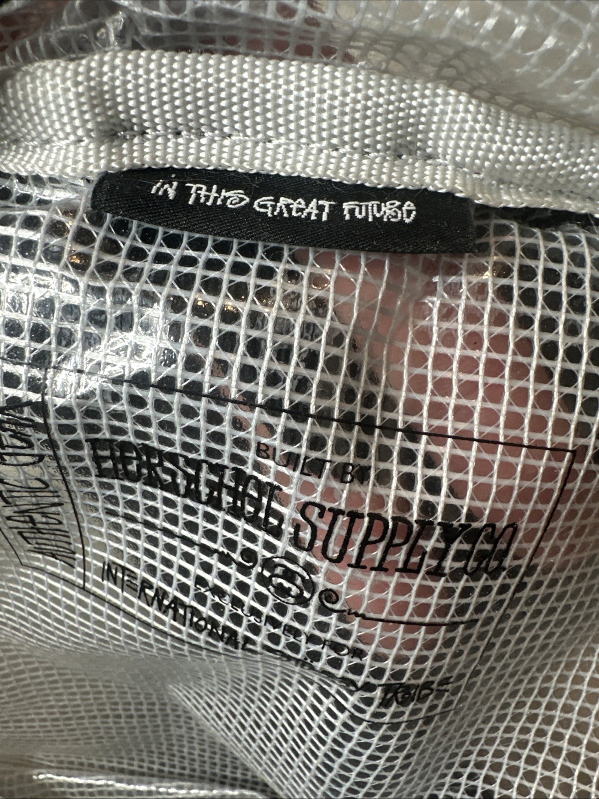 Stussy Herschel Backpack Limited Edition Streetwear Rare Clear Bag Supply