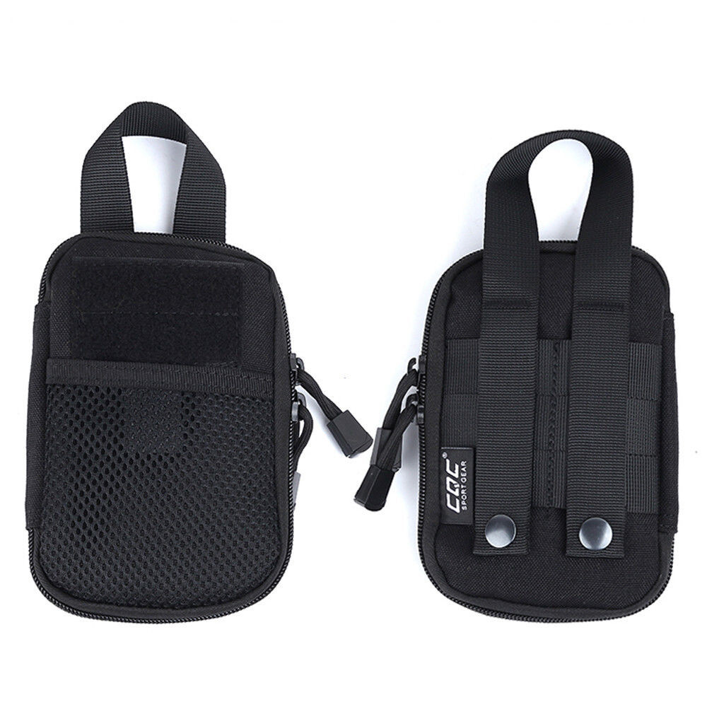Tactical Molle Utility Bags Portable & Durable Nylon Pouch for Card Keybag Phone