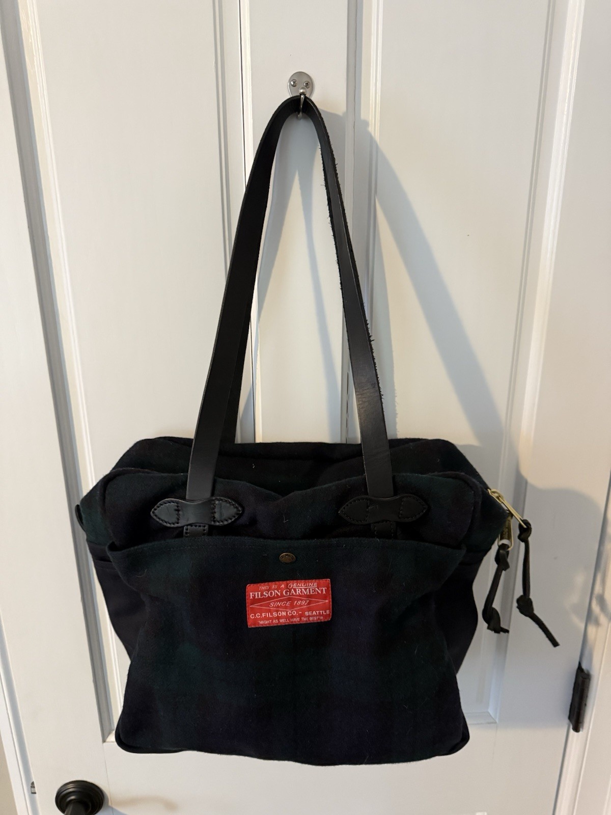Filson Zipper Tote Japan Exclusive Plaid 92047