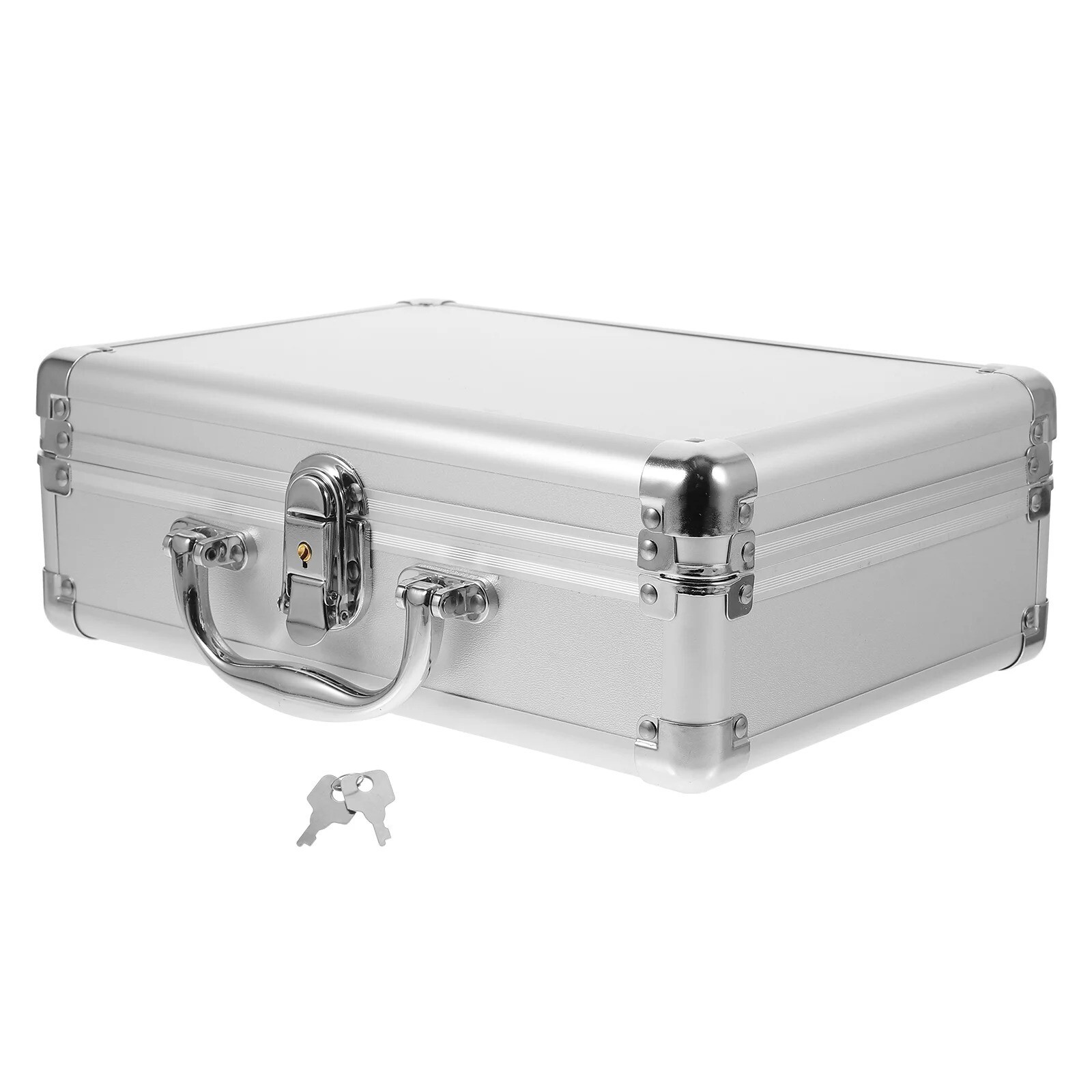 Suitcase Hard Briefcase Instrument Money Aluminum Alloy Portable Workstation Met