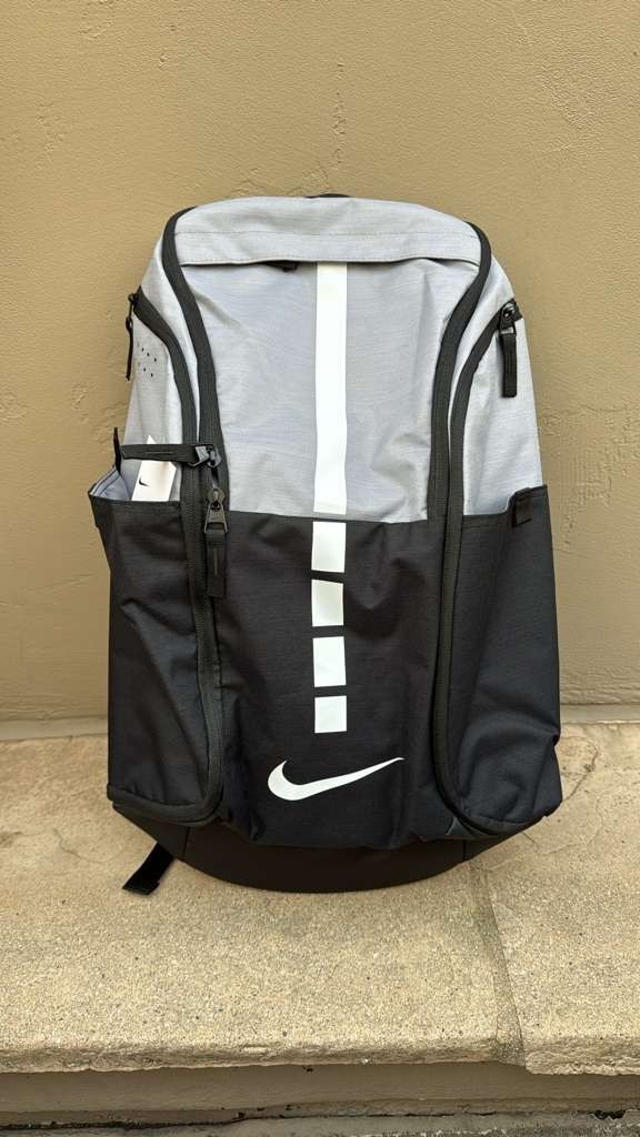 Nike Hoops Elite Pro Backpack Gym Bag BA5554-012 Basketball Black Gray