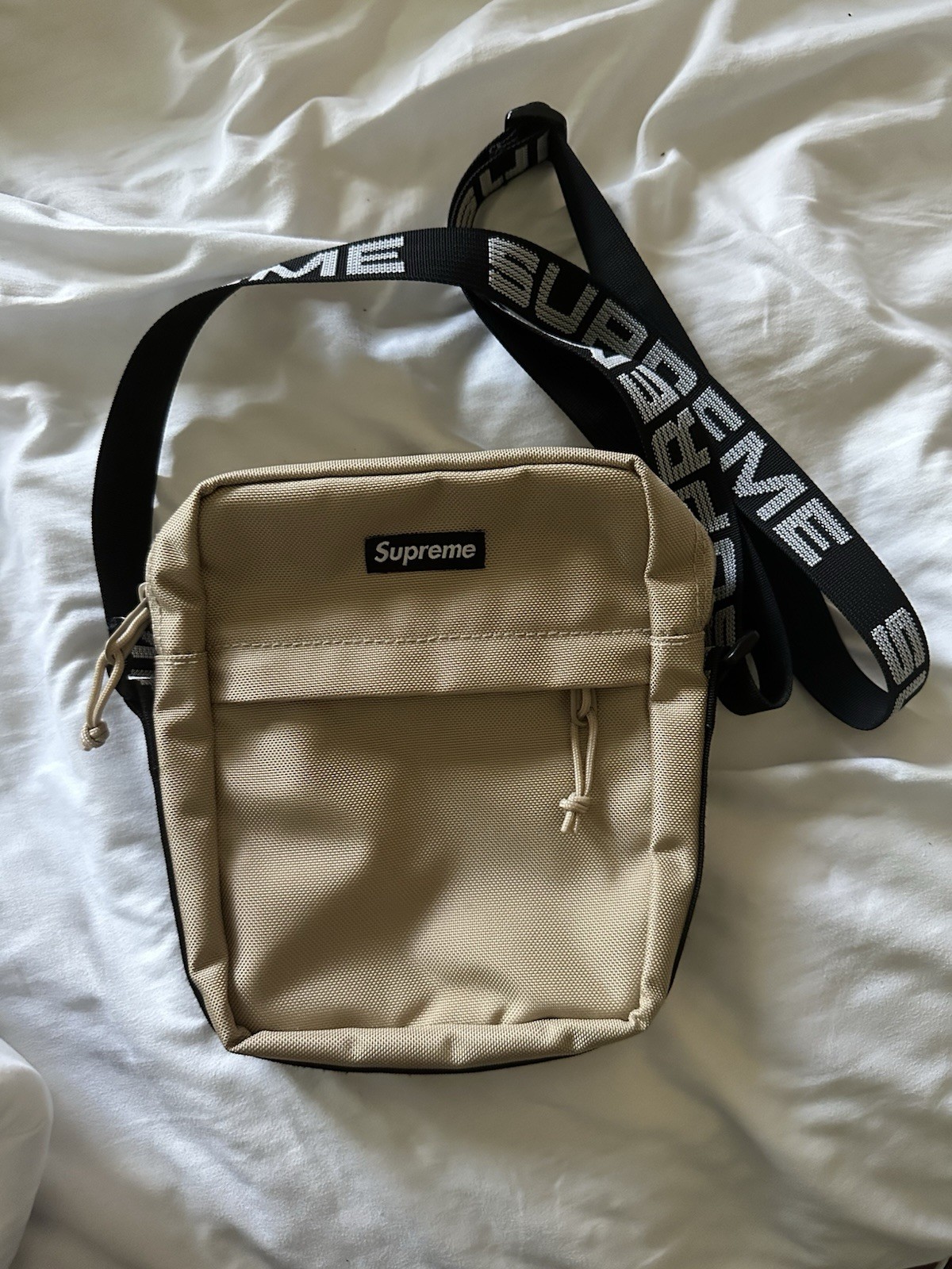 Supreme SS18 Shoulder Bag Tan