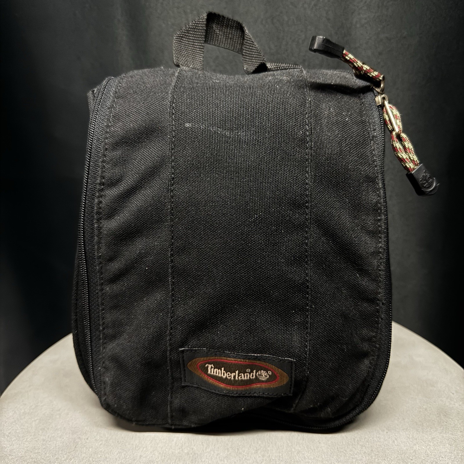 Vintage Rare Y2K Timberland Workwear Hiking Casual Black Small Handbag