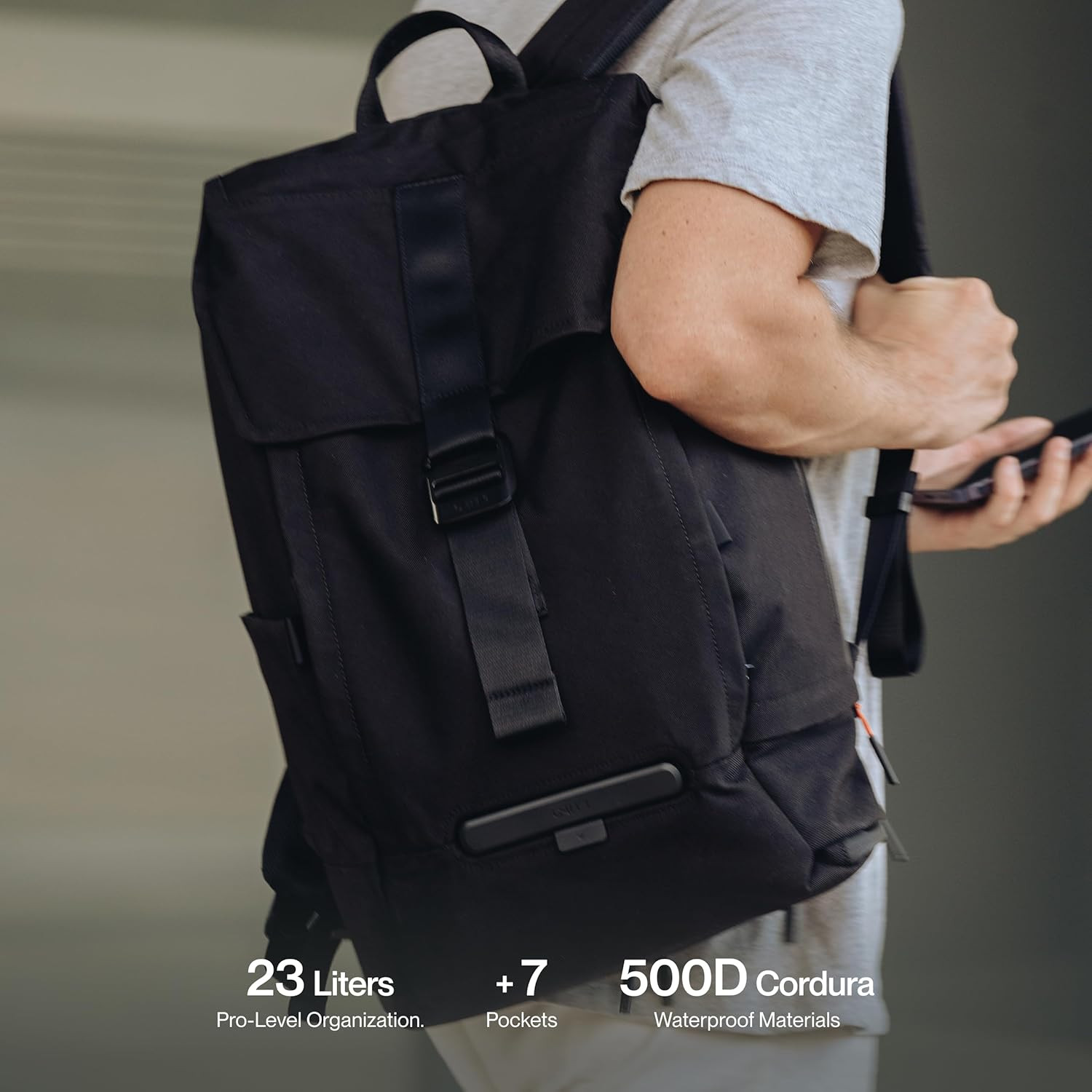 TORCH 2.0 Waterproof Urban Commuter Backpack – 23L Laptop Bag for Travel