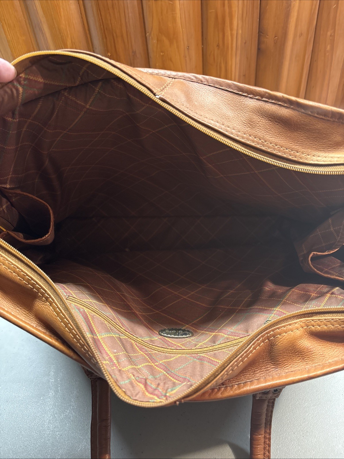 Colombian Genuine LEATHER Messenger Duffel Overnight Travel Bag Briefcase Laptop