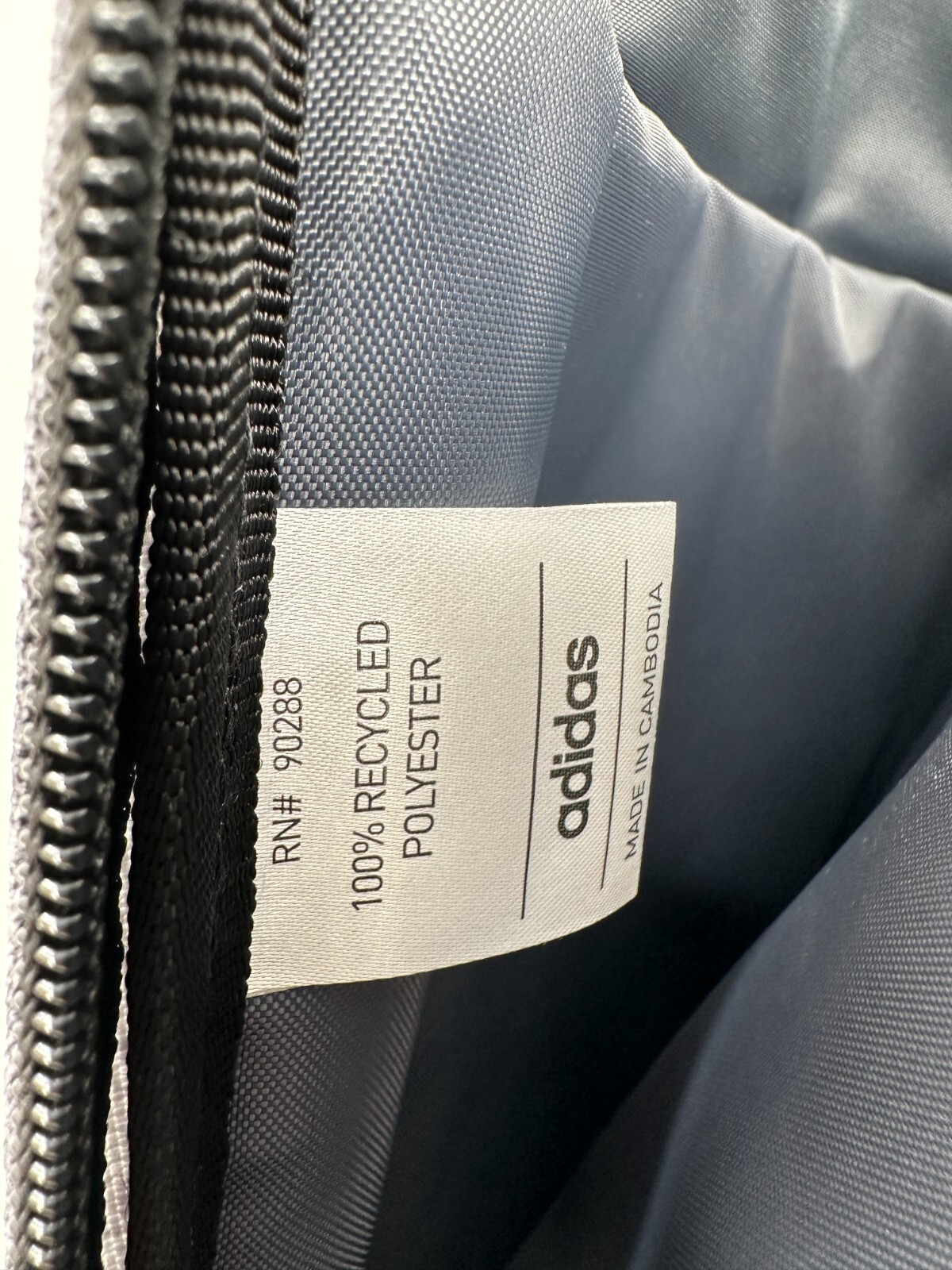adidas Prime Sling Backpack Heather Gray Large School Bag Fits Laptop/Tablet Boy