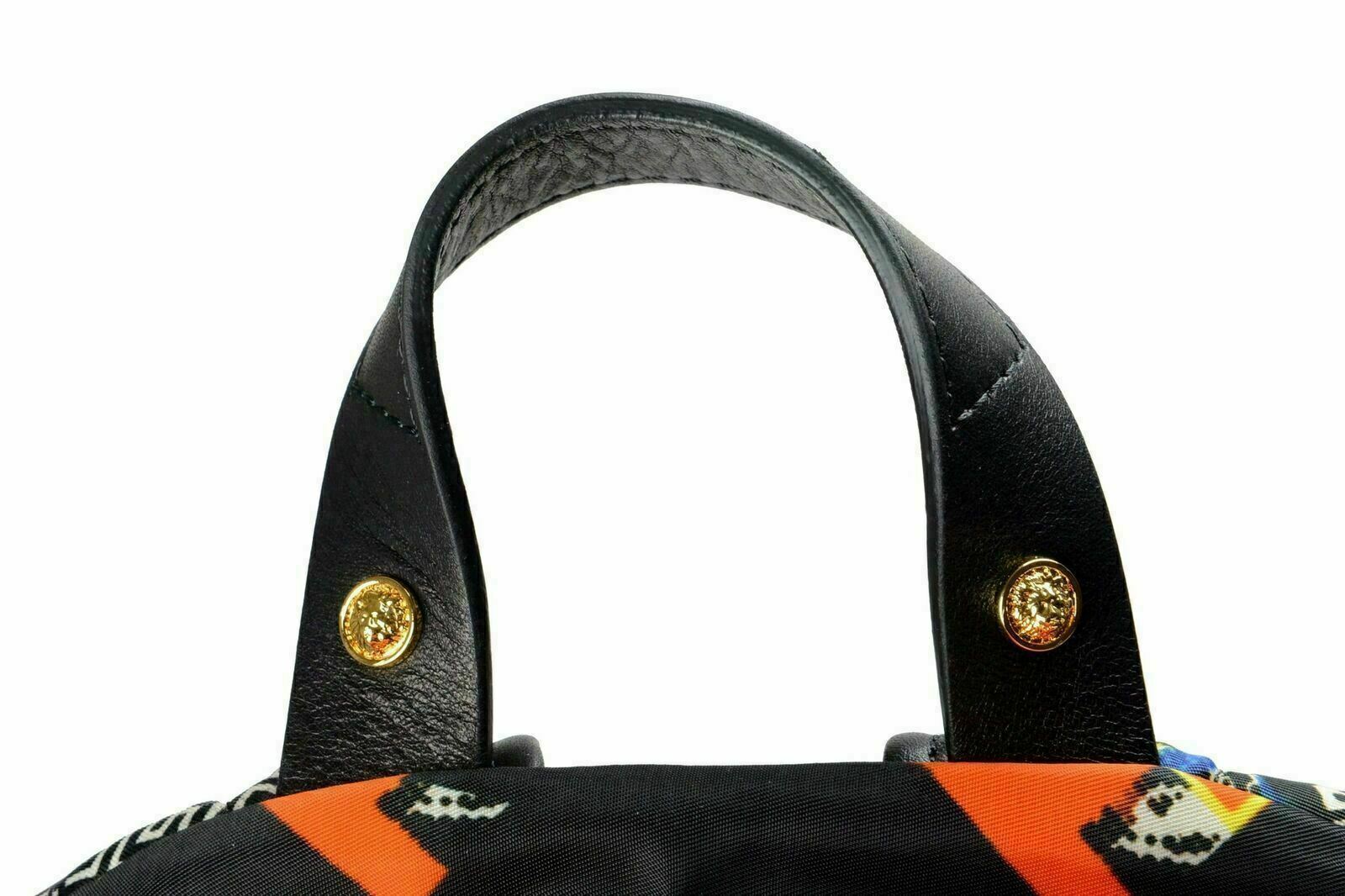 Versace Versus Trimmed Multi-Color Patterned Unisex Backpack
