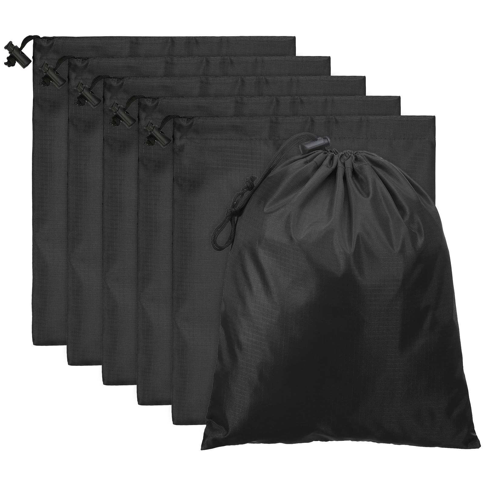 PATIKIL Travel Storage Bags with Toggle 6 x 8 Inch, 6 Pack Waterproof 210D Po…