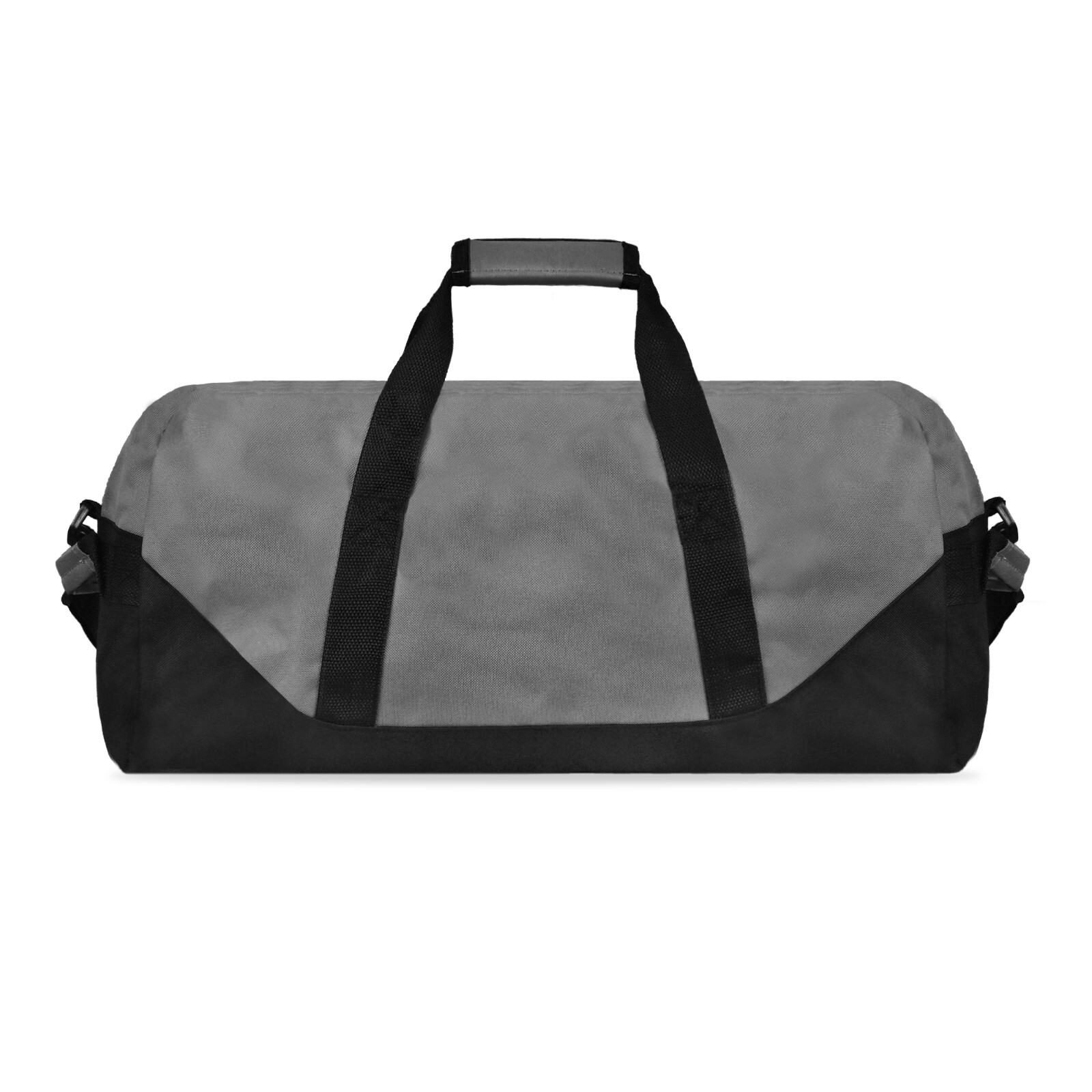 DALIX 21″ Large Duffle Bag Sports Gym Ditty Bag Traveling Kit Bag in Gray Duffle