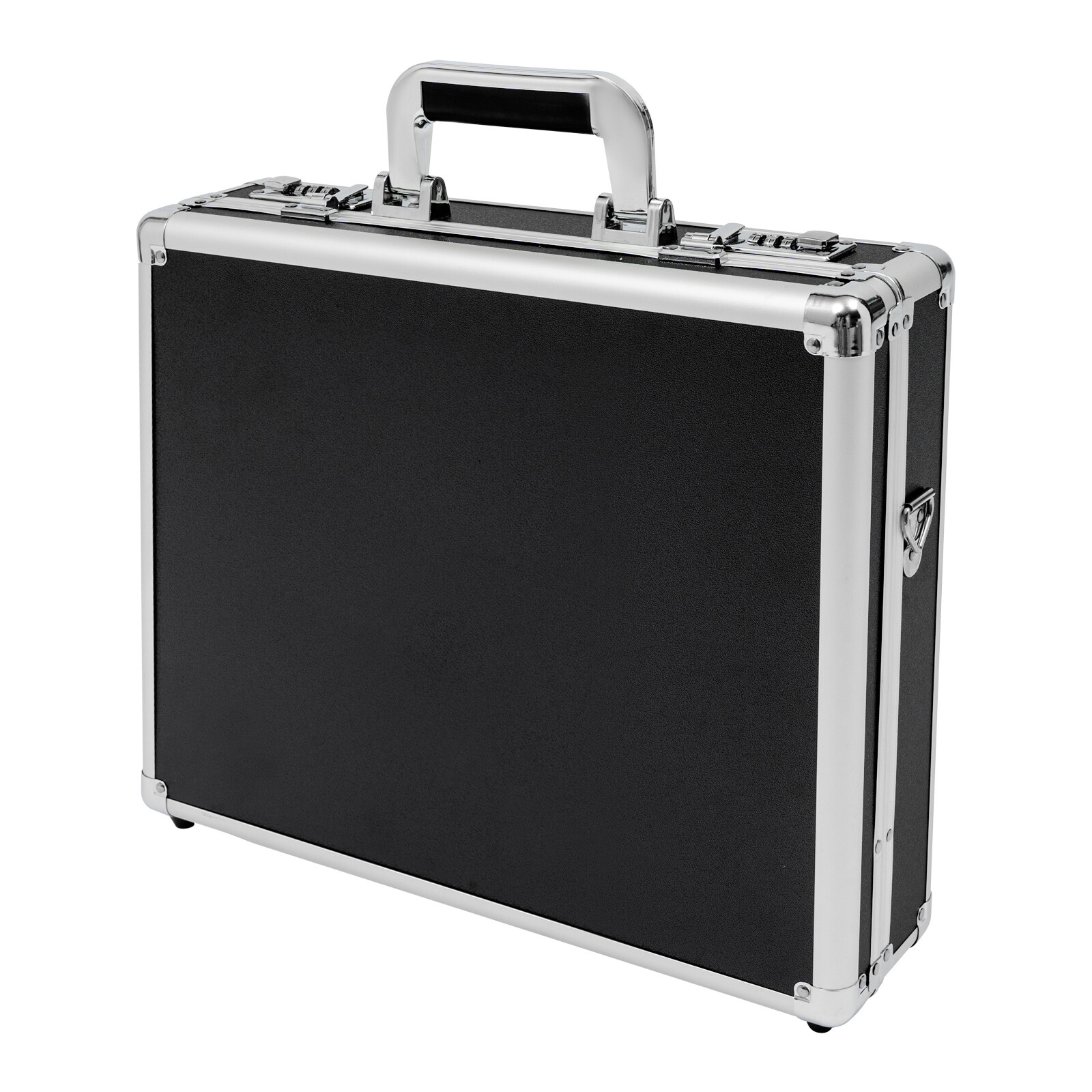 Aluminum Hard Case Big Capacity with Combination Lock Briefcase with Pocket