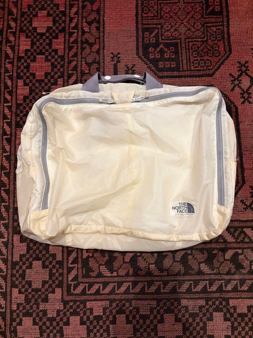 The North Face Purple Label Lightweight 2-Way Bag White 45x30x10cm Used JAPAN
