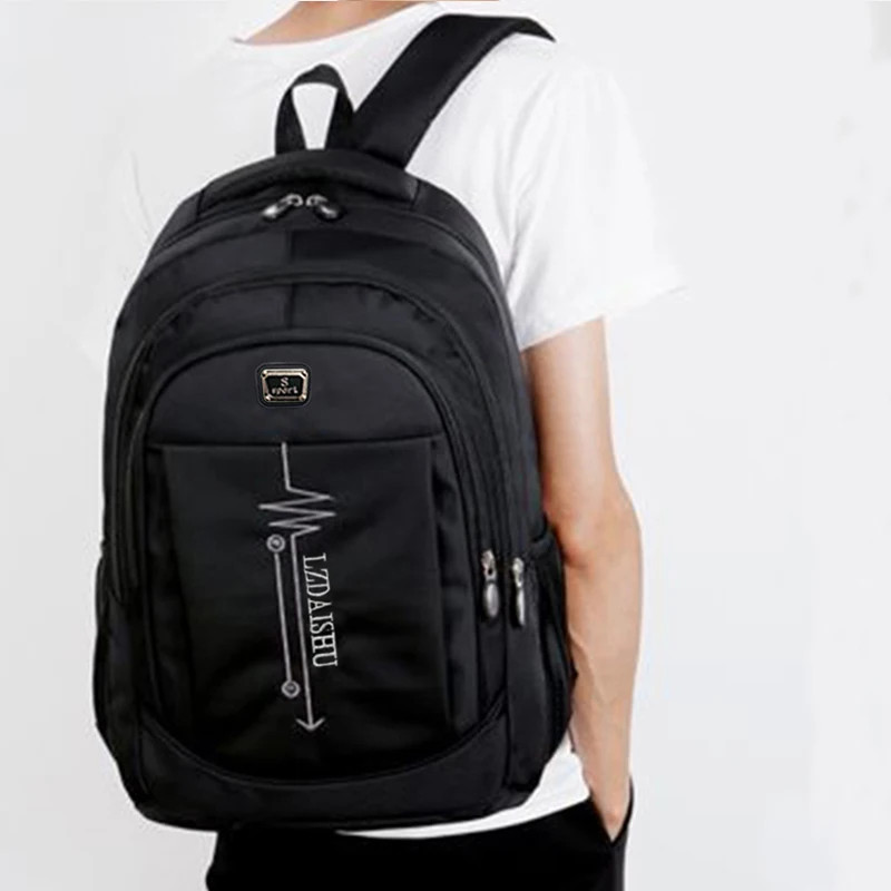 Business casual backpack for men, laptop bag, large capacity travel bag, student