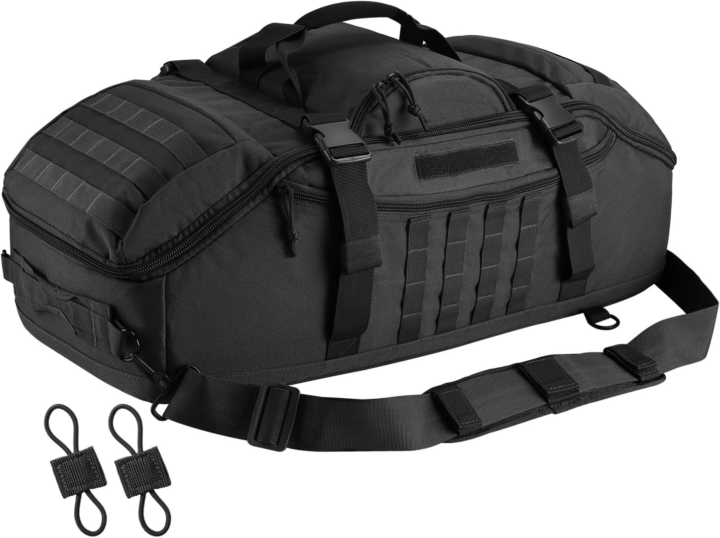 Hannibal Tactical 65L Duffle Backpack 3 in 1 Black