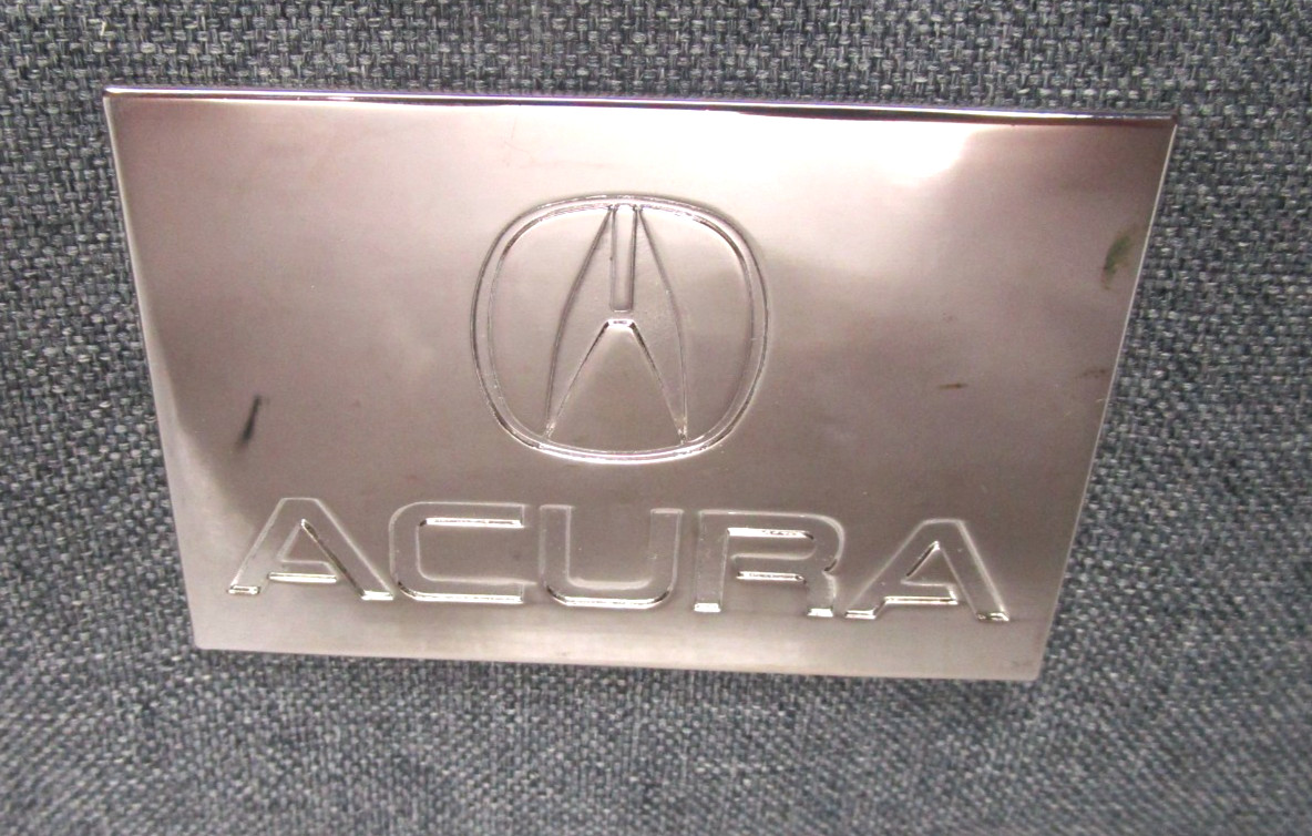 NEW~ACURA Gray/Black Silver Logo Messenger Bag Crossbody/Double Handles~20″x14″