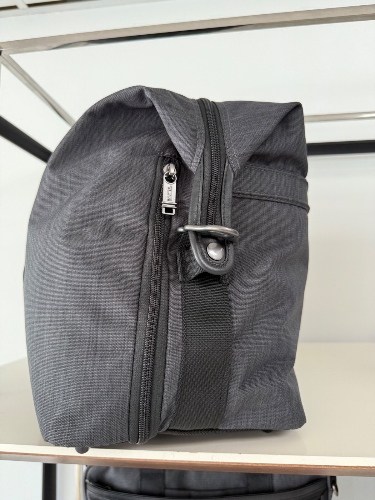 NEW – Tumi Expandable SOFT TRAVEL Satchel Duffel Bag – GRAPHITE CHARCOAL GREY
